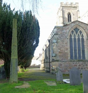 The churchyard cross at Rothley is believed to date from the 9th century