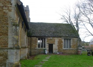 Medbourne church was used as a school 