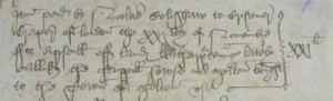 Melton Mowbray churchwardens' accounts, 1549