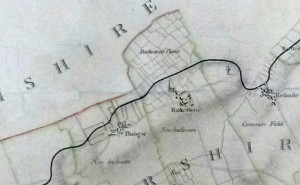Canal plan, Grantham to Trent
