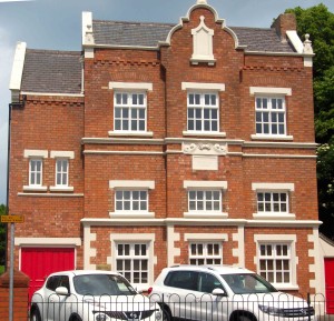 Oadby's former National School of 1847 was converted into flats in 2000 