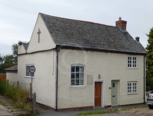 Former Methodist Chapel at Thurcaston (the left of these two cottages)