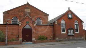 Nether Broughton Wesleyan Chapel (on left, 1839)