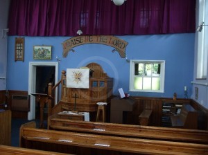 Sharnford Methodist Chapel interior